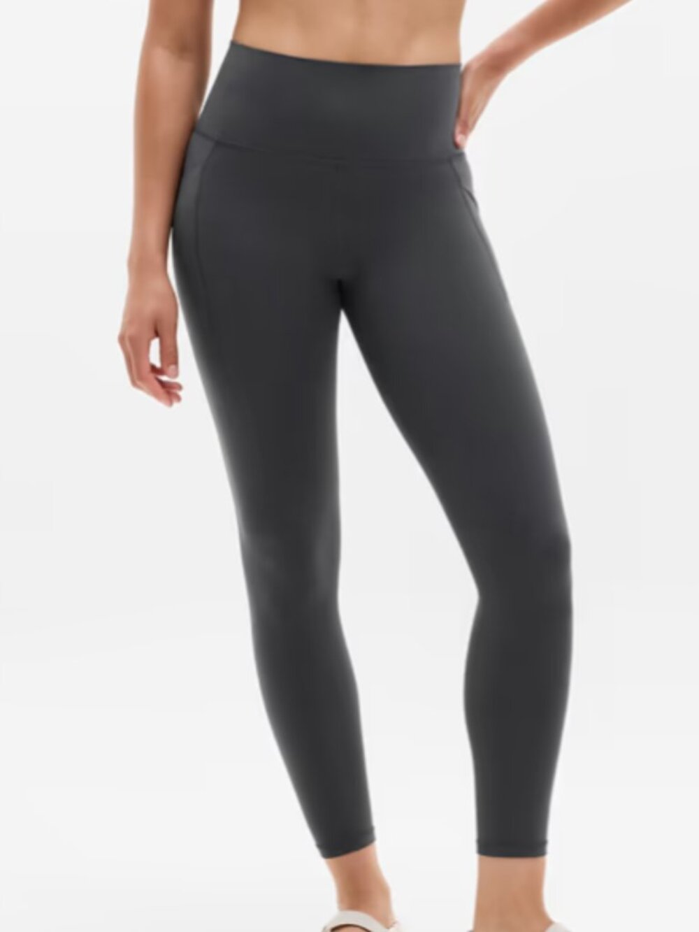 Athleta Salutation Stash 7/8 Tight in Ash